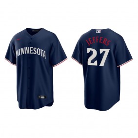 Ryan Jeffers Minnesota Twins Nike Navy Alternate 2023 Replica Jersey