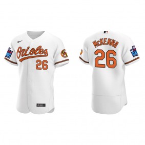 Ryan McKenna Baltimore Orioles White 2022 Little League Classic Authentic Jersey