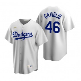 Los Angeles Dodgers Sam Gaviglio Nike White Cooperstown Collection Home Jersey