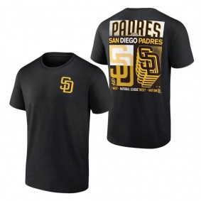 Men's San Diego Padres Fanatics Branded Black In Good Graces T-Shirt