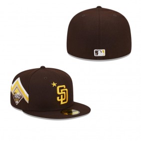 Men's San Diego Padres Brown 2023 MLB All-Star Game Workout 59FIFTY Fitted Hat