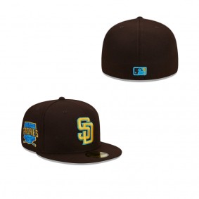 Men's San Diego Padres Brown 2023 MLB Father's Day On-Field 59FIFTY Fitted Hat