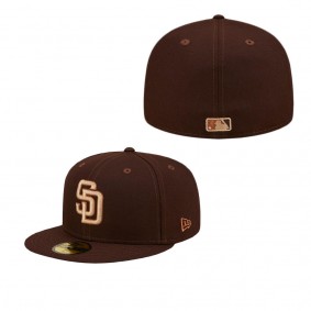 Men's San Diego Padres Brown Monochrome Camo 59FIFTY Fitted Hat