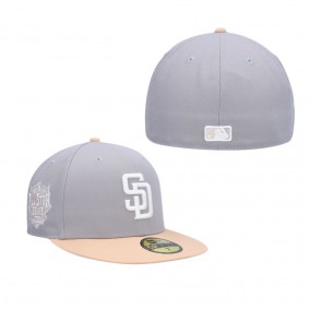 Men's San Diego Padres Gray Peach 2016 MLB All-Star Game Purple Undervisor 59FIFTY Fitted Hat