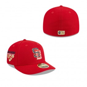 San Diego Padres Independence Day 2023 Low Profile 59FIFTY Fitted Hat