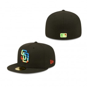 San Diego Padres Infrared 59FIFTY Fitted Hat