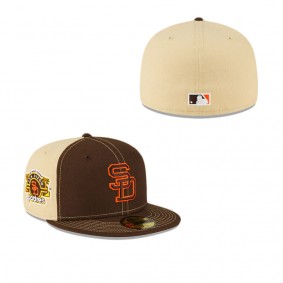 San Diego Padres Just Caps Two Tone Team 59FIFTY Fitted Hat