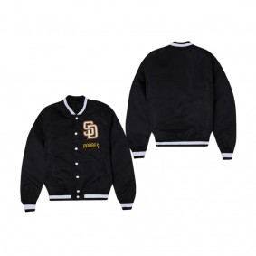 San Diego Padres Logo Select Black Jacket