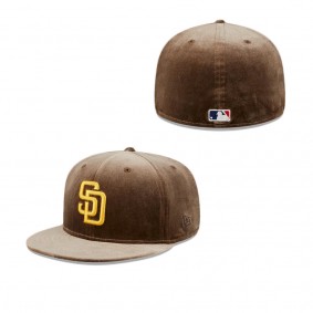 San Diego Padres Velvet 59FIFTY Fitted Hat