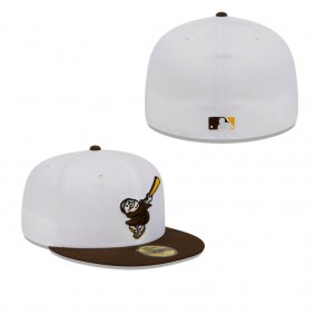 Men's San Diego Padres White Optic 59FIFTY Fitted Hat