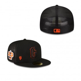 Men's San Francisco Giants Black 2023 Spring Training 59FIFTY Fitted Hat