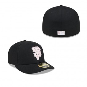 Men's San Francisco Giants Black 2024 Mother's Day Low Profile 59FIFTY Fitted Hat