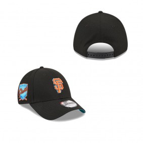 Men's San Francisco Giants Black 2023 MLB Father's Day 9FORTY Adjustable Hat