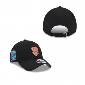 Men's San Francisco Giants Black 2023 MLB Father's Day 9TWENTY Adjustable Hat