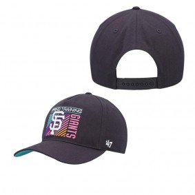 Men's San Francisco Giants Charcoal 2023 Spring Training Reflex Hitch Snapback Hat