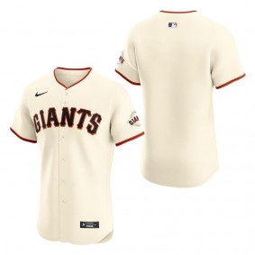 Men's San Francisco Giants Cream Elite Jersey