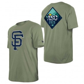 Men's San Francisco Giants Green 2023 All-Star Game Evergreen T-Shirt