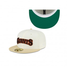 San Francisco Giants Just Caps Chrome 59FIFTY Fitted Hat