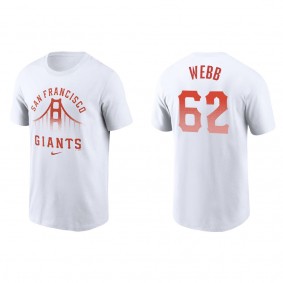 Men's San Francisco Giants Logan Webb White City Connect Graphic T-Shirt
