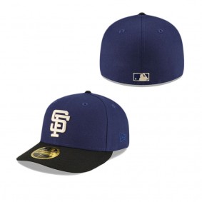 San Francisco Giants Navy Low Profile 59FIFTY Fitted Hat