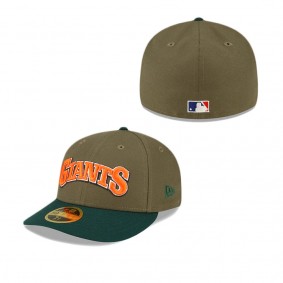 San Francisco Giants Olive Low Profile 59FIFTY Fitted Hat