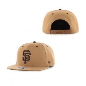 Men's San Francisco Giants Toffee Captain Snapback Hat