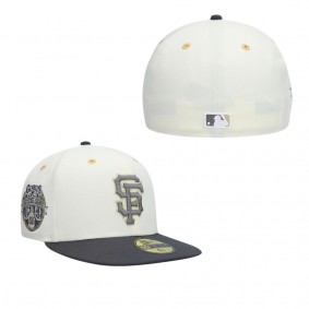 Men's San Francisco Giants White Charcoal 1984 MLB All-Star Game Chrome 59FIFTY Fitted Hat