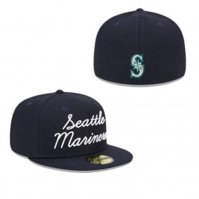 Seattle Mariners Fairway Script 59FIFTY Fitted Hat