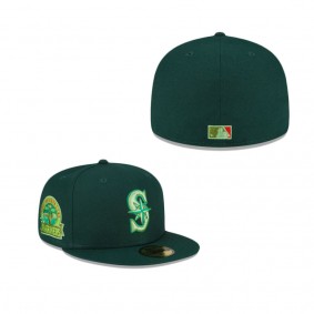 Seattle Mariners Green 30th Anniversary Red UV 59FIFTY Fitted Hat