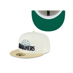 Seattle Mariners Just Caps Chrome 59FIFTY Fitted Hat