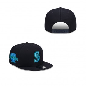 Men's Seattle Mariners Navy 2023 MLB Father's Day 9FIFTY Snapback Hat