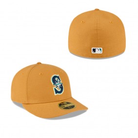 Seattle Mariners Taupe Low Profile 59FIFTY Fitted Hat