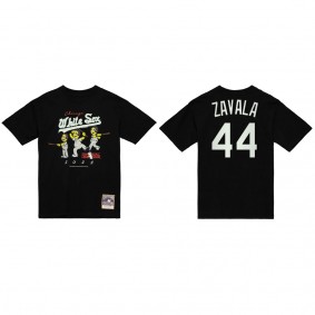 Seby Zavala Chicago White Sox Lyrical Lemonade x M&N Black T-Shirt