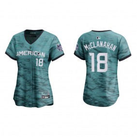 Shane McClanahan Women American League Teal 2023 MLB All-Star Game Limited Jersey