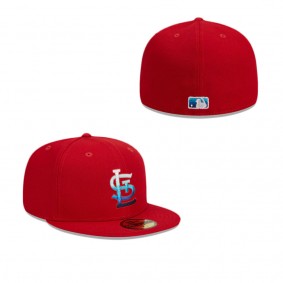 St Louis Cardinals Metallic Gradient 59FIFTY Fitted Hat