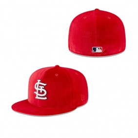 St Louis Cardinals Velvet 59FIFTY Fitted Hat