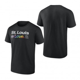 Men's St. Louis Cardinals Fanatics Branded Black City Pride T-Shirt
