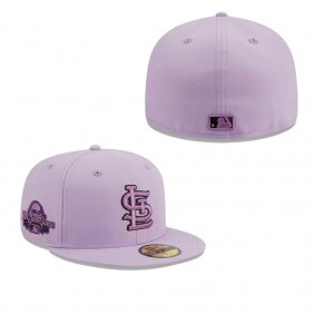 Men's St. Louis Cardinals Lavender 59FIFTY Fitted Hat