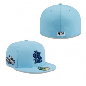 Men's St. Louis Cardinals Light Blue 59FIFTY Fitted Hat