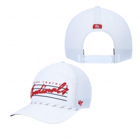 Men's St. Louis Cardinals White Downburst Hitch Snapback Hat