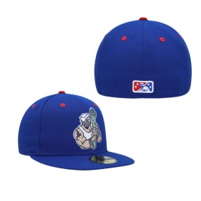 Men's Stockton Ports Blue Marvel x Minor League 59FIFTY Fitted Hat
