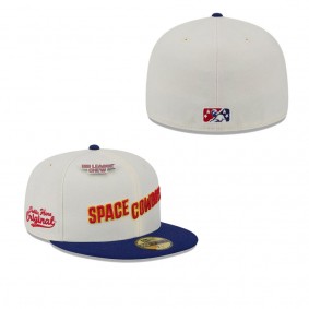 Men's Sugar Land Space Cowboys White Big League Chew Original 59FIFTY Fitted Hat