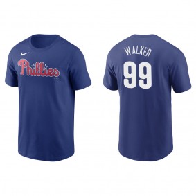 Taijuan Walker Men's Philadelphia Phillies Bryce Harper Nike Royal Name & Number T-Shirt