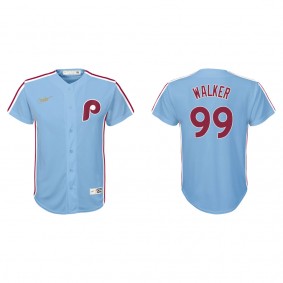 Taijuan Walker Youth Philadelphia Phillies Nike Light Blue Road Cooperstown Collection Jersey