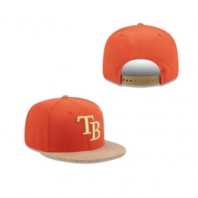 Tampa Bay Rays Autumn Wheat 9FIFTY Snapback Hat