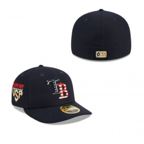 Tampa Bay Rays Independence Day 2023 Low Profile 59FIFTY Fitted Hat
