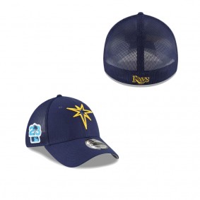 Men's Tampa Bay Rays Navy 2023 Spring Training 39THIRTY Flex Hat