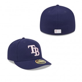 Men's Tampa Bay Rays Navy 2024 Mother's Day Low Profile 59FIFTY Fitted Hat