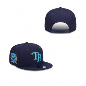 Men's Tampa Bay Rays Navy 2023 MLB Father's Day 9FIFTY Snapback Hat