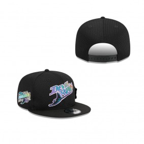 Tampa Bay Rays Post Up Pin 9FIFTY Snapback Hat